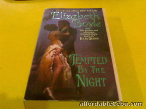 1st picture of ELIZABETH BOYLE: TEMPTED BY THE NIGHT (PB) For Sale in Cebu, Philippines