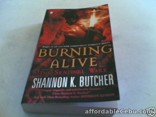 1st picture of SHANNON K. BUTCHER: BURNING ALIVE (PB) *TIN* For Sale in Cebu, Philippines