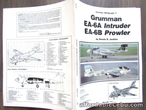 1st picture of EA-6A/B INTRUDER/PROWLER BOOK BY DENNIS R. JENKINS/AEROFAX MINIGRAPH For Sale in Cebu, Philippines
