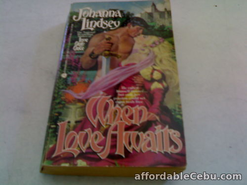 1st picture of JOHANNA LINDSEY:  WHEN LOVE AWAITS (PB) A44 For Sale in Cebu, Philippines