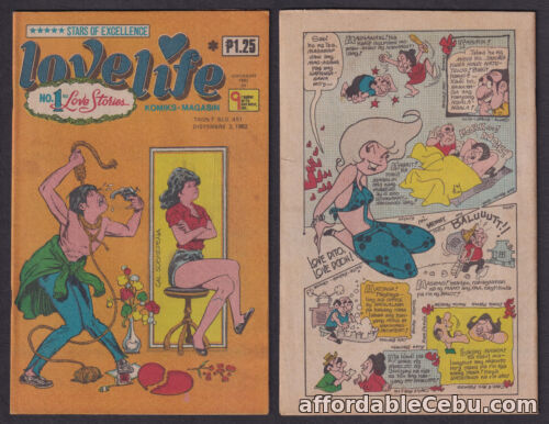 1st picture of 1982 Philippines LOVELIFE KOMIKS MAGASIN Mekaniko Ng Puso COMICS #451 For Sale in Cebu, Philippines