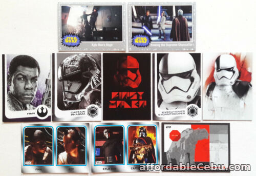 1st picture of 2017 Topps Star Wars Journey to The Last Jedi SILVER PARALLEL INSERTS CARDS LOT For Sale in Cebu, Philippines