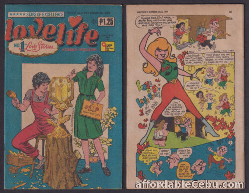 1st picture of 1982 Philippines LOVELIFE KOMIKS MAGASIN Pay Toll...Pay Love COMICS #361 For Sale in Cebu, Philippines