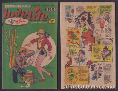 1st picture of 1982 Philippines LOVELIFE KOMIKS MAGASIN Nalagas Na Tatsulok COMICS #371 For Sale in Cebu, Philippines