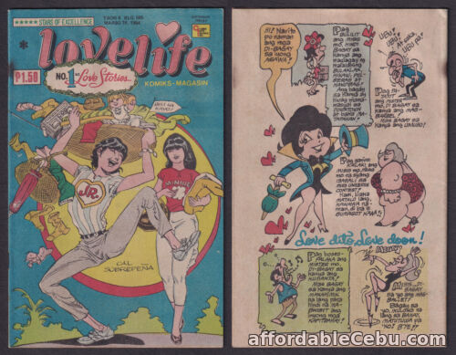 1st picture of 1984 Philippines LOVELIFE KOMIKS MAGASIN Wala Ka Nang Hahanapin Pa COMICS #585 For Sale in Cebu, Philippines