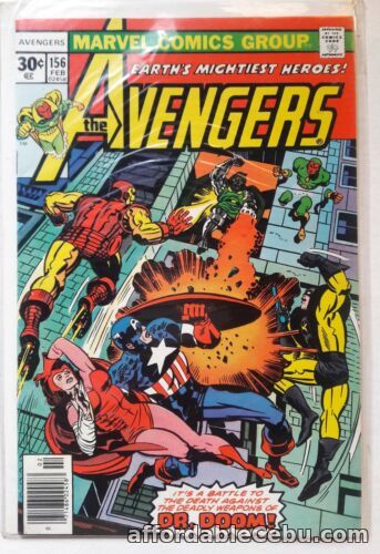 1st picture of Avengers #156 (February 1977) MARVEL COMICS vs Doctor Doom Wonder Man Joins For Sale in Cebu, Philippines