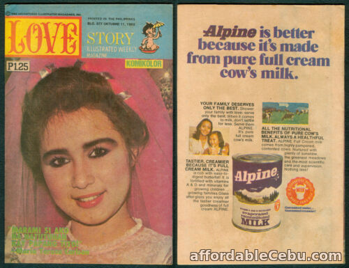 1st picture of 1982 Philippines LOVE STORY KOMIKS MAGASIN Maria Teresa Carlson COMICS # 577 For Sale in Cebu, Philippines