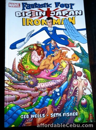 1st picture of Fantastic 4 & Iron man #s1-4, Spiderman#8 2006, One  Big Comic book!! For Sale in Cebu, Philippines