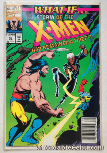1st picture of What If Storm of the X-Men had Remained a Thief? #40 (1992) COMICS w/ Wolverine For Sale in Cebu, Philippines