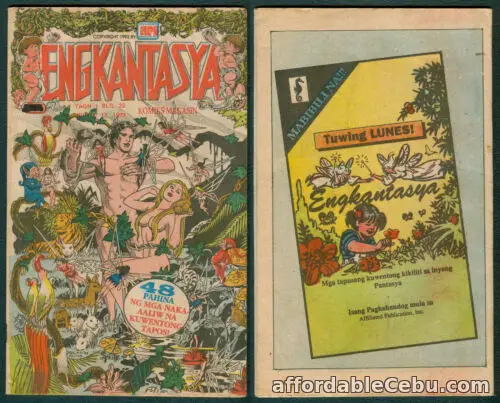 1st picture of 1993 Philippines ENGKANTASYA KOMIKS MAGASIN The Fugitives COMICS #22 For Sale in Cebu, Philippines