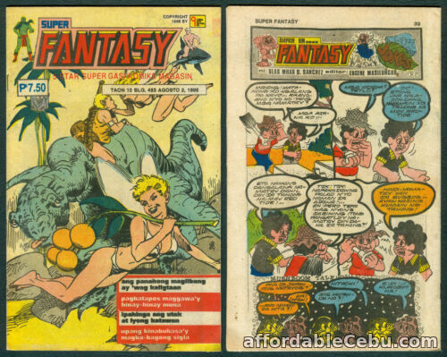 1st picture of 1996 Philippines SUPER FANTASY KOMIKS MAGASIN Duwendeng Pula COMICS #483 For Sale in Cebu, Philippines
