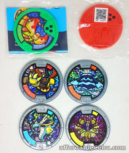 1st picture of YO-KAI WATCH SERIES 1 MEDALS BLIND BAG LOT OF 6 HOLO DISCS 1:24 RARITY For Sale in Cebu, Philippines