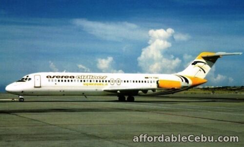 1st picture of Aserca Airlines DC-9-31 YV-706C @ Caracas 2002 - postcard For Sale in Cebu, Philippines