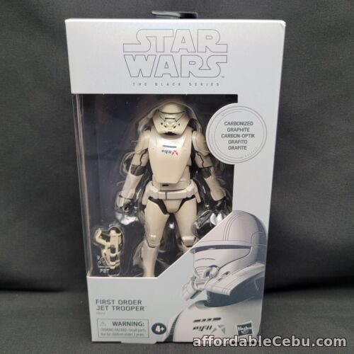 1st picture of Star Wars Black Series - Carbonized First Order Jet Trooper - 6 Action Figure For Sale in Cebu, Philippines