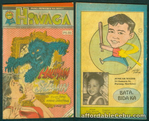 1st picture of 1995 Philippines HIWAGA KOMIKS MAGASIN Ang Halimaw Sa Salamin COMICS #2300 For Sale in Cebu, Philippines