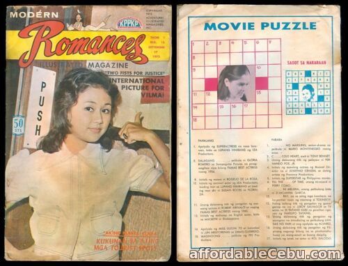1st picture of 1973 Philippine MODERN ROMANCES KOMIKS MAGASIN Vilma Santos Comics For Sale in Cebu, Philippines