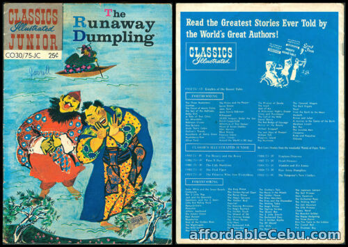 1st picture of Philippine Classic Illustrated JMC KOMIKS THE RUNAWAY DUMPLING Comics For Sale in Cebu, Philippines