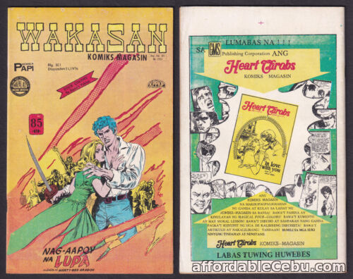 1st picture of 1976 Philippines WAKASAN KOMIKS MAGASIN Nag-Aapoy Na Lupa COMICS #921 For Sale in Cebu, Philippines