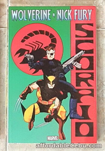 1st picture of Wolverine and Nick Fury Scorpio TRADE PAPERBACK TPB COMIC BOOK GRAPHIC NOVEL For Sale in Cebu, Philippines