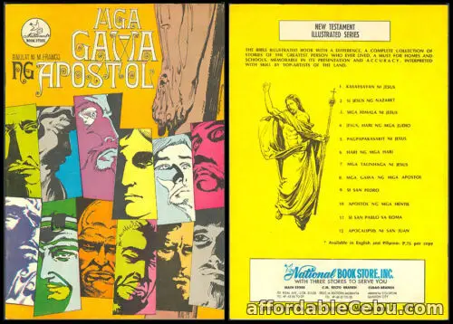 1st picture of Philippine Bible Illustrated Komiks MGA GAWA NG APOSTOL Comics For Sale in Cebu, Philippines