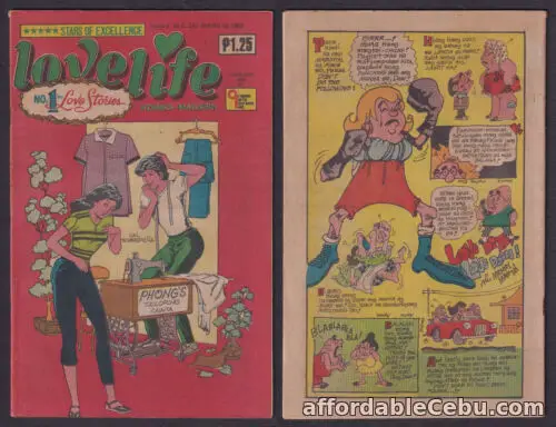 1st picture of 1982 Philippines LOVELIFE KOMIKS MAGASIN Sa Ngalan Ng Pag-Ibig COMICS #362 For Sale in Cebu, Philippines