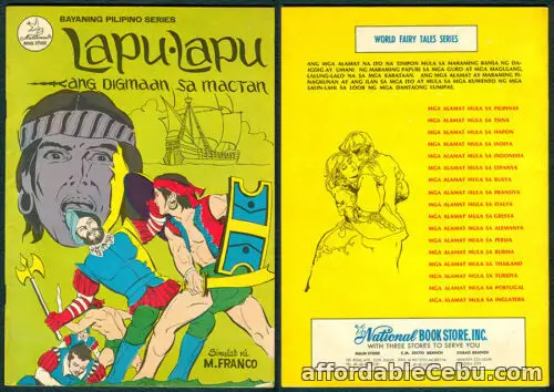 1st picture of Philippine National Bayaning Pilipino Illustrated Komiks LAPU-LAPU Comics For Sale in Cebu, Philippines