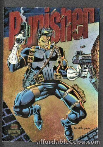 1st picture of Punisher 2/9 1994 Fleer Marvel Universe Rainbow Limited Power Blast #2 of 9 For Sale in Cebu, Philippines