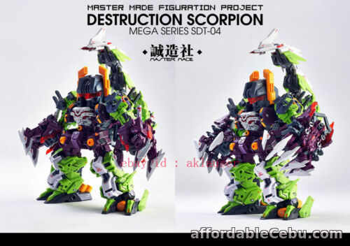 1st picture of Master Made Sdt-04 Scorpion Scorponok Q Alloy Edition Action Toy  In Stock For Sale in Cebu, Philippines