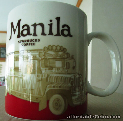 1st picture of Starbucks Philippine Manila Icon Jeep  mug  new ready to ship sku sticker For Sale in Cebu, Philippines