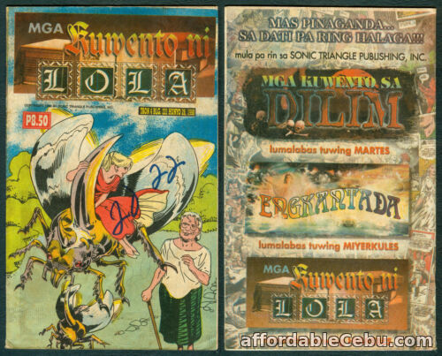 1st picture of 1998 Philippines MGA KUWENTO NI LOLA KOMIKS Kastilyong Buhangin COMICS #221 For Sale in Cebu, Philippines