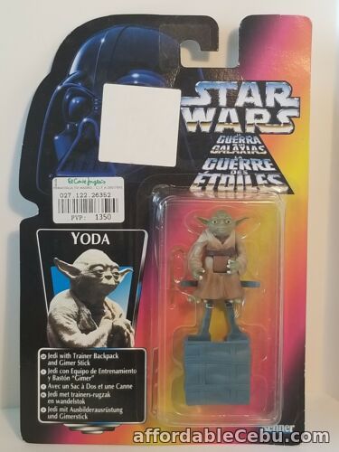 1st picture of Kenner Star Wars Yoda Action Figure Toy Multi Lingual Packaging Vintage For Sale in Cebu, Philippines