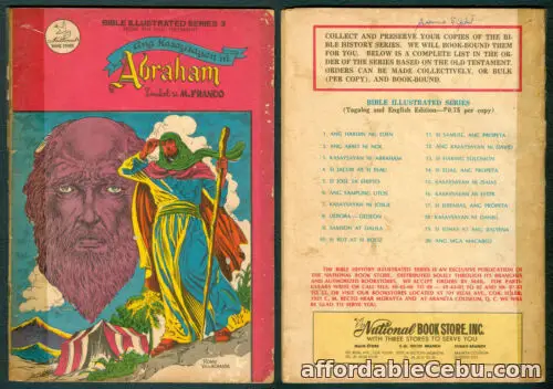 1st picture of Phil National Bible Illustrated Series Komiks ANG KASAYSAYAN NI ABRAHAM Comics For Sale in Cebu, Philippines