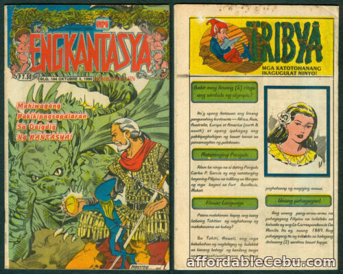 1st picture of 1996 Philippines ENGKANTASYA KOMIKS MAGASIN Kaiza COMICS #194 For Sale in Cebu, Philippines