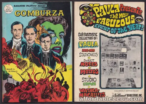 1st picture of Philippine National Classic Illustrated Komiks GOMBURZA Comics For Sale in Cebu, Philippines