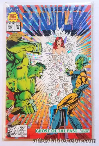 1st picture of Incredible Hulk #400 Rainbow Holofoil Refractor COVER SPECIAL ISSUE COMICS For Sale in Cebu, Philippines