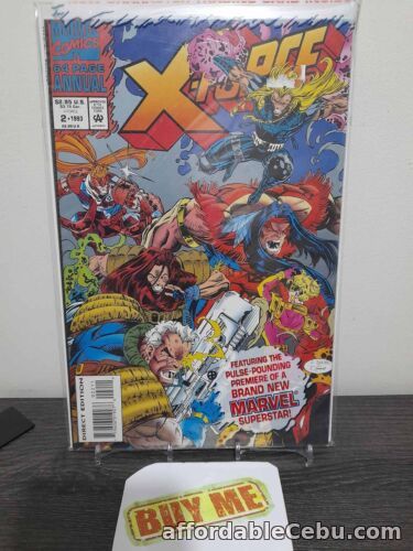 1st picture of MARVEL Comics X-FORCE ANNUAL #2. Sealed with Card For Sale in Cebu, Philippines