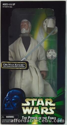 1st picture of TOMY (about 28Cm action figure) OBI-WAN KENOBI WITH GLOW IN THE DARK LIGHTSA... For Sale in Cebu, Philippines