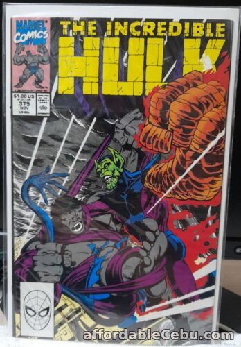 1st picture of MARVEL Comics INCREDIBLE HULK #375 For Sale in Cebu, Philippines