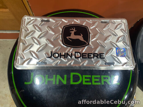 1st picture of New John Deere License Plate 6x12 Licensed Product Aluminum For Sale in Cebu, Philippines