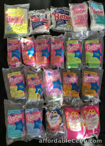 1st picture of McDonalds Barbie Mattel Happy Meal Toys Lot of 20 All Sealed For Sale in Cebu, Philippines