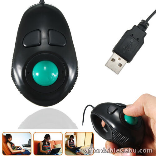 1st picture of Finger Handhold 4D USB Mini Trackball Mouse Mice Thumb Control For PC Computer For Sale in Cebu, Philippines