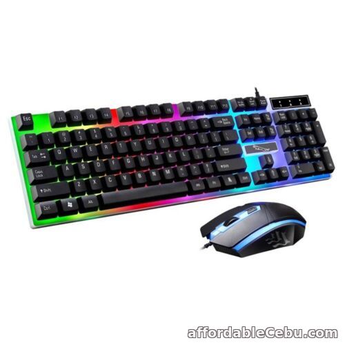 1st picture of Keyboard and Mouse Gaming Wired Set RGB Backlight LED USB PS5 Xbox One PC Laptop For Sale in Cebu, Philippines