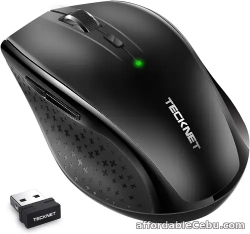 1st picture of TECKNET Wireless Silent Mouse 2.4 GHz Quiet Wireless Mouse with 30 Months Life, For Sale in Cebu, Philippines