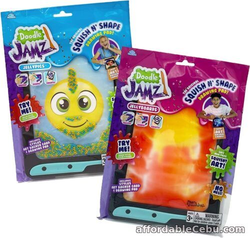 1st picture of DOODLEJAMZ 2 PACK sensory mess-free drawing pads with stylus filled with gel For Sale in Cebu, Philippines