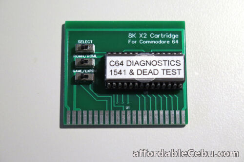 1st picture of Commodore 64 C64 Diagnostics Cartridge, Dead Test 781220 and 1541/II test/diag. For Sale in Cebu, Philippines
