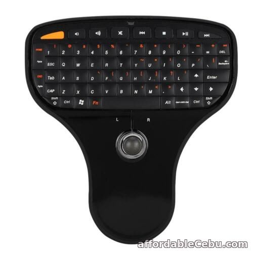 1st picture of 2.4G N5901 QWERTY Keyboard Mouse Set Trackball Ultra-small Receiver PC TV TOG For Sale in Cebu, Philippines