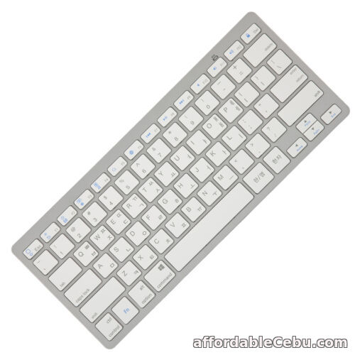 1st picture of (Korean) Mini Keyboard Wireless Keyboard 78 Keys Ultra Thin Portable For Sale in Cebu, Philippines