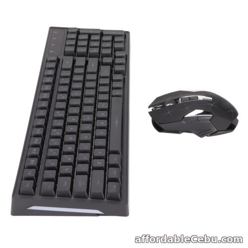 1st picture of 96 Key Keyboard And Mouse Set 2.4G Wireless Keyboard Mouse Combo Rechargeable For Sale in Cebu, Philippines
