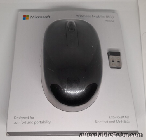 1st picture of Microsoft Wireless Mobile 1850 Mouse Dongle - Brand New For Sale in Cebu, Philippines