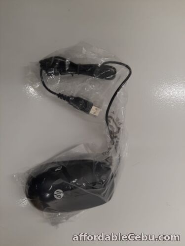 1st picture of HP Wired 2-Button Optical USB Mouse - Black (672652-001) For Sale in Cebu, Philippines